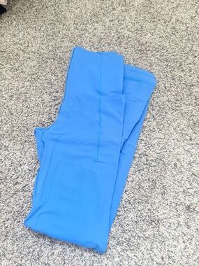 Blue Women's High-Rise Leggings